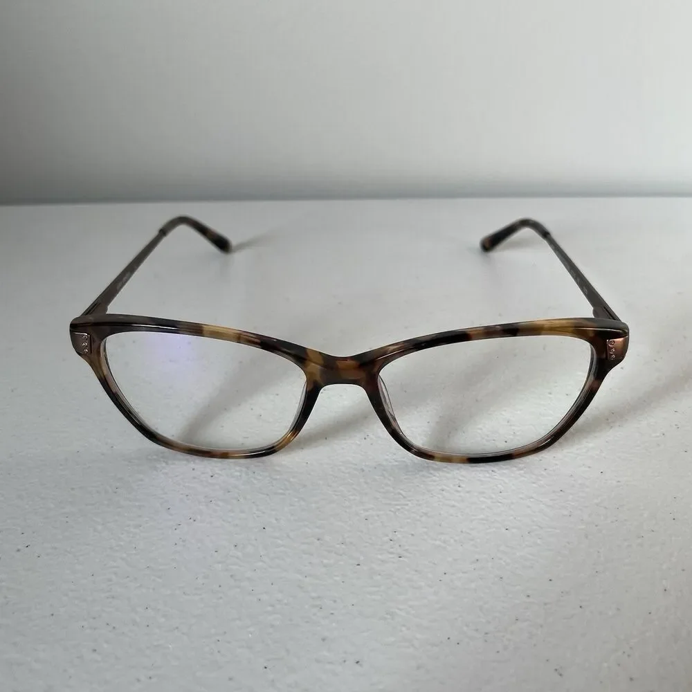 Genesis Eyewear By Altair Brown Tortoise Prescription Glasses Frames G5055 2022